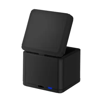 

3 Battery Smart QC 3.0 Fast Charger USB Charging Box with Data Cable for OSMO ACTION Sports Camera Accessories K92F