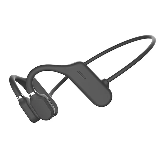 Auriculares de conducción ósea con Bluetooth, auriculares abiertos con  micrófono IPX5, impermeables, para proteger el diseño auditivo