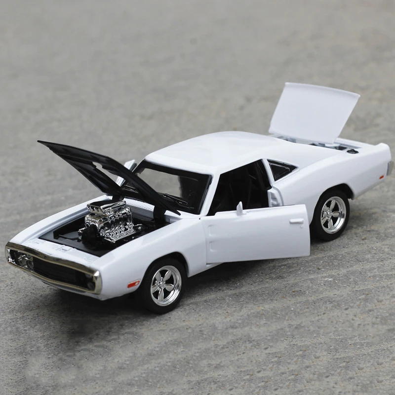 1:32 быстрая и яростная Dodge зарядное устройство дробилка для льда Chevrolet Camaro игрушечная машинка из сплава литье под давлением Горячие Weels детские игрушки Мальчик день рождения - Цвет: Muscle white no box