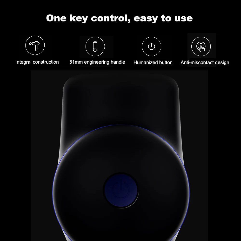 Xiaomi Yunmai Fascia массажный пистолет 3 режима 4 головки ручной массажёр перезаряжаемый глубокий массажер для мышц Массажер для тела