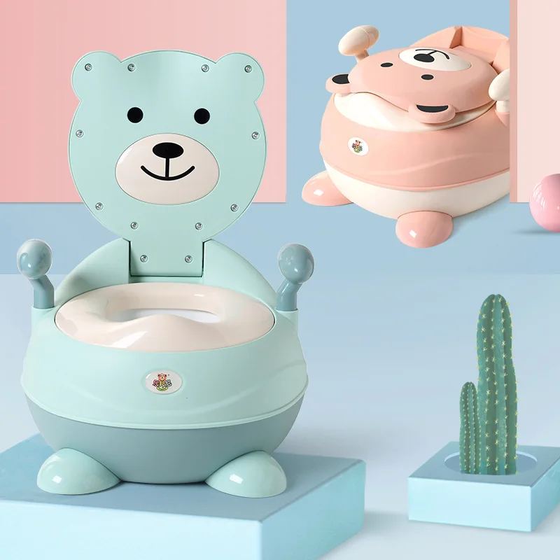 

New Style Toilet for Kids Drawer-type Extra-large Thick Cartoon Bichon Bucket Men And Women Baby Wall-hung Urinal