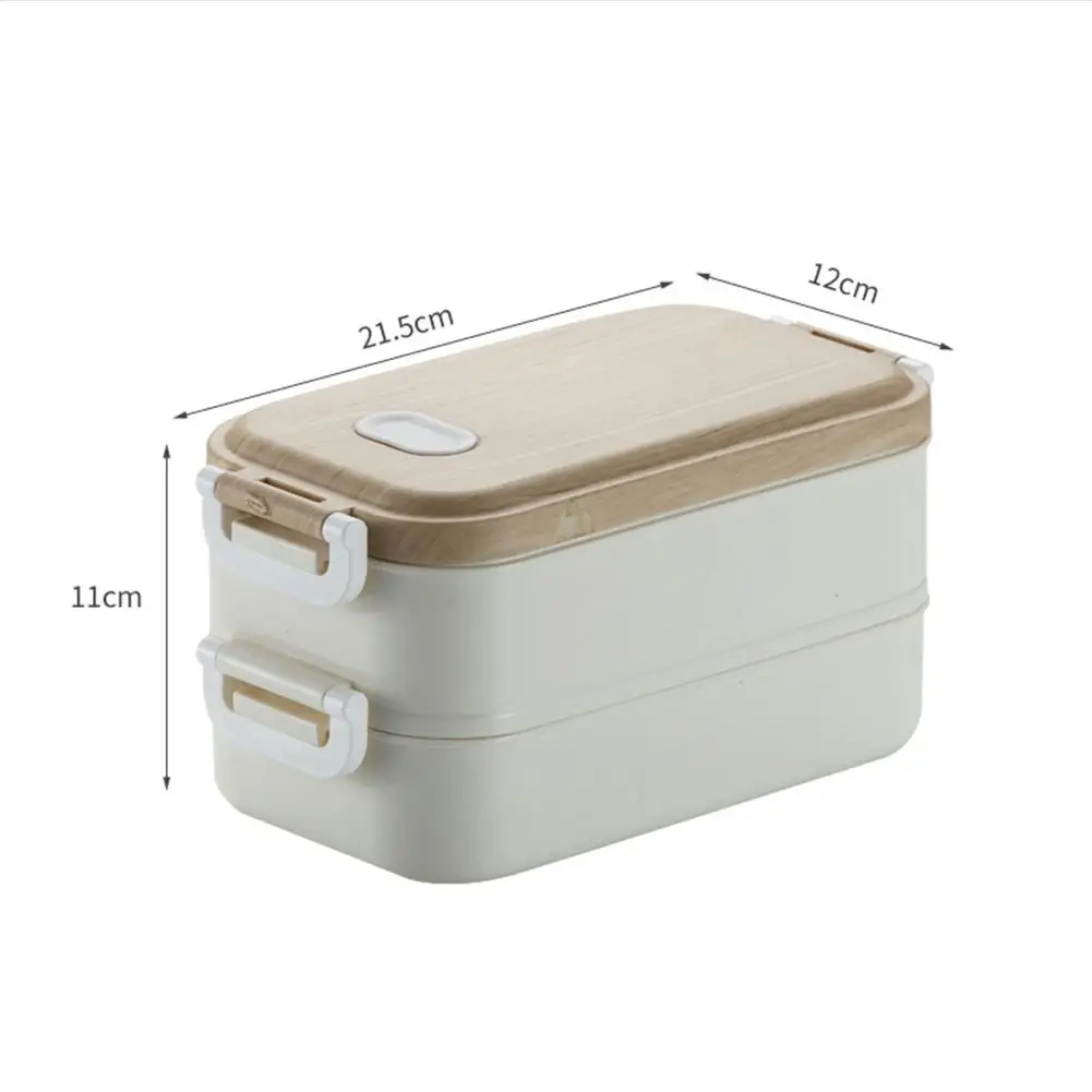 Bento коробка из нержавеющей стали детский Ланч-бокс герметичный Bento Ланч-бокс для детей школьный отсек двухслойный контейнер для еды