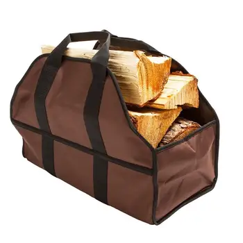 

Firewood Storage Bag Oxford Firewood Wood Carrier Bag Log Camping Outdoor Holder Carry Storage Bag Garden Wooden Oxford Bag