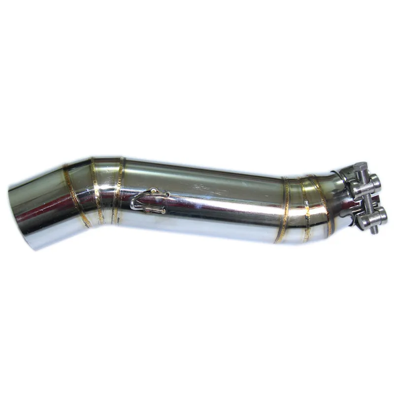 Модифицированный мотоцикл Выхлопная труба akrapovic глушитель выхлопных газов для HONDA CBR300 CBR400 нержавеющая сталь midle трубы утечки газа