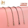 120CM Women Metal Chain Bag Thin Purse Shoulder Bag Chains For Bag Replacement Handbag Chain Strap Accessories For Bags ► Photo 1/6