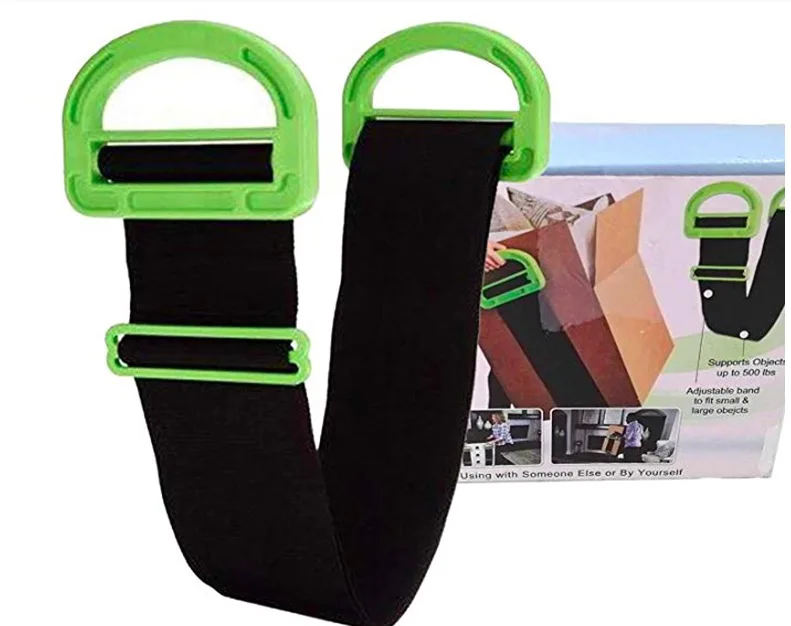  Length:170cm( can adjustable) Carrying belt Moving Rope moving lifting strap belt(up to 600LBS)