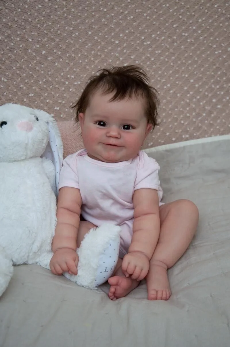 Кукла реборн Bebe 50 см Реалистичная кукла-младенец для новорожденных девочек