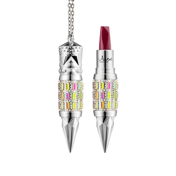 

Tricolor Lips Makeup Lipstick Lip Gloss Long Lasting Moisture Cosmetic Sexy Red Lip Matte Waterproof Long Lasting Lipstick TSLM1