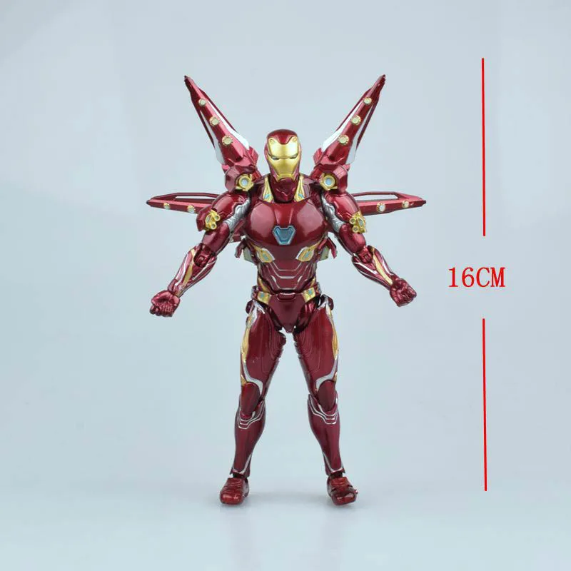 Marvel SHF 6 Iron Man MK50 Nano Weapons Action Figure Toy - Ironman Mark 50 Tony Stark, Avengers Endgame Infinity War SHF image 6
