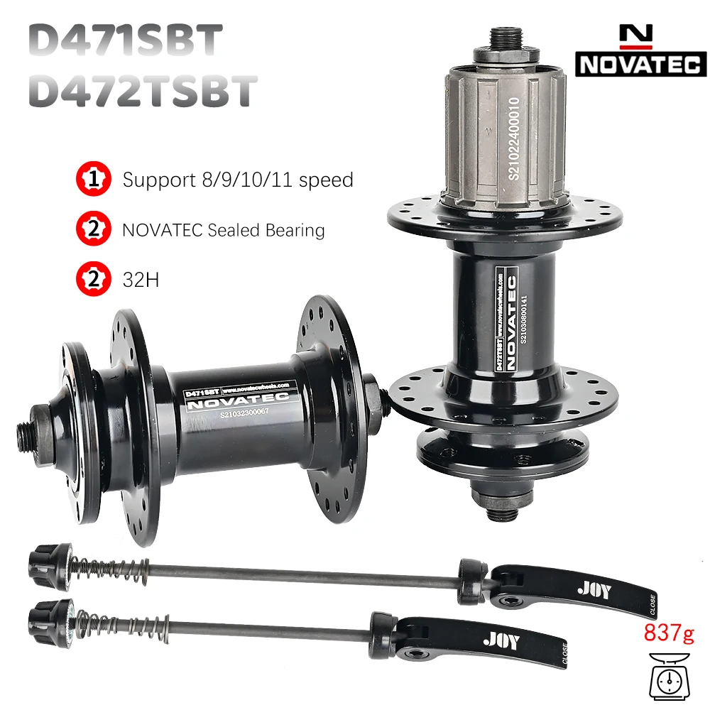 Novatec D481SBT D482TSBT MTB Bike Hub 32 Holes 8 9 10 11 Speed