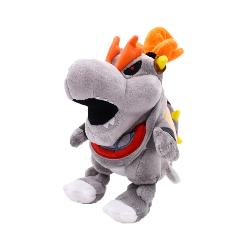 Супер Марио Bros Серый король кости Bowser Jr плюшевый Купа игрушки Koopa Baby BB мягкие куклы " 18 см