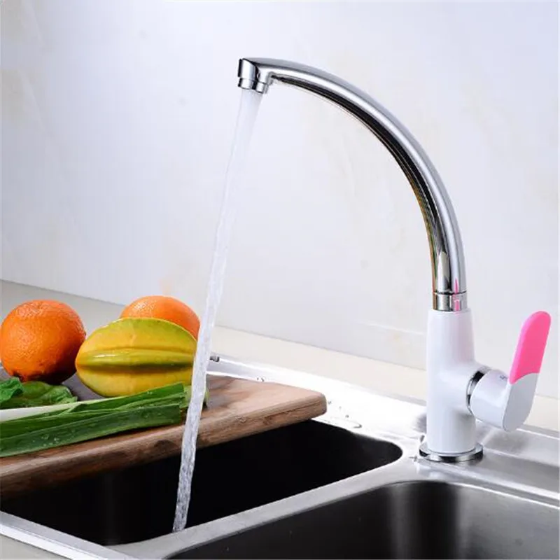 Смесители для кухни латунь Torneira вращающийся одно отверстие Grifo Cocina модерн смеситель кран