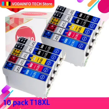 

10PCS T1811 T1814 T1801 T1804 ink cartridge for Epson xp-325 xp-405WH XP-405 XP-215 - XP-412 XP-315 xp XP-212