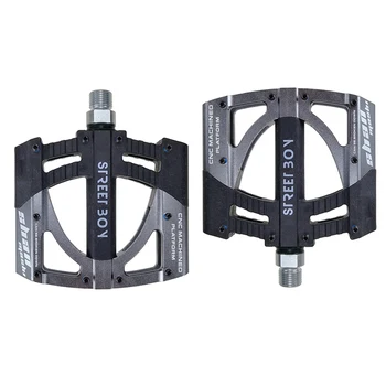 

SEWS-SHANMASHI Ultralight Bike Pedals 3 Bearings Bike Platform Pedals Bicycle Pedal Accessories for MTB Road Bike