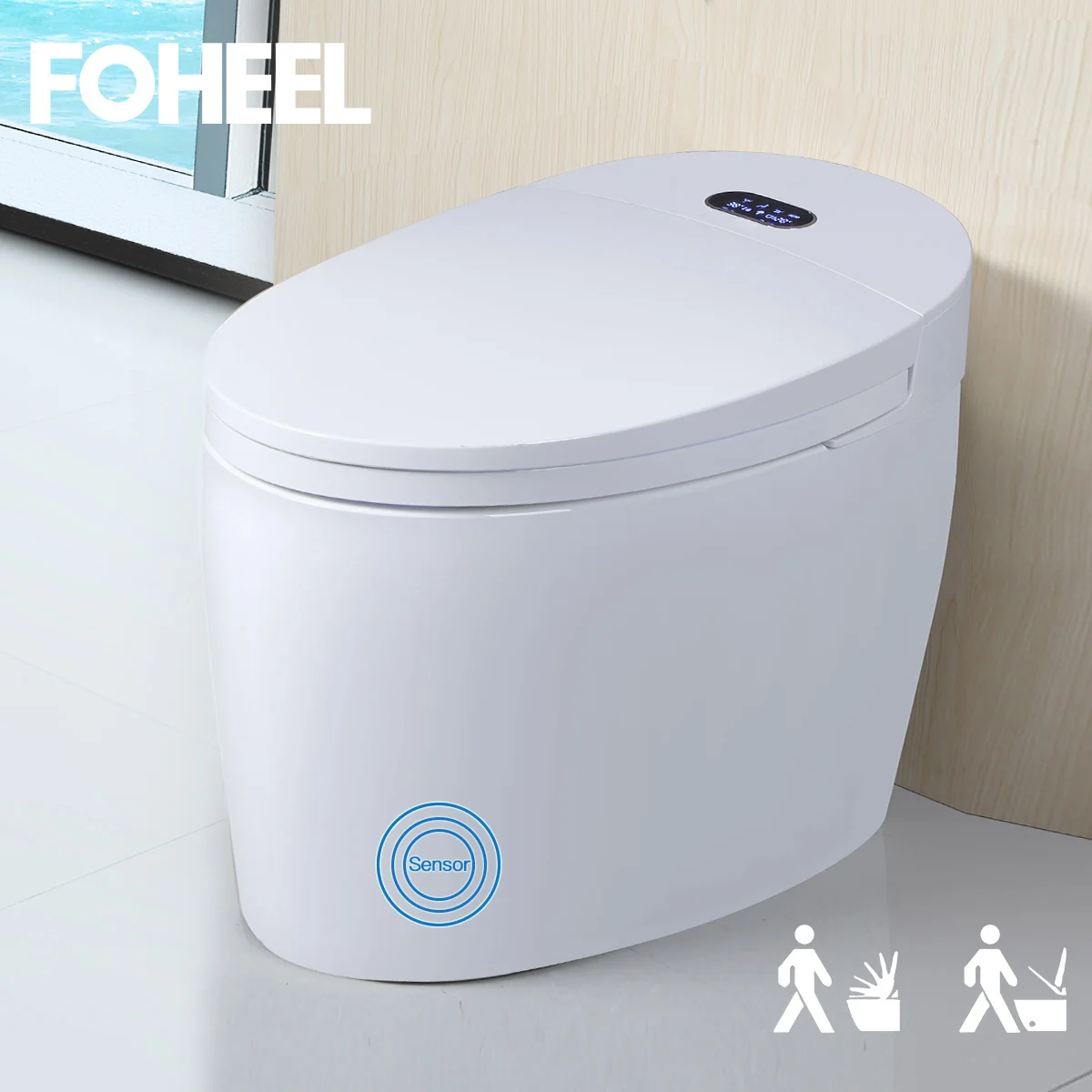 Foheel Smart Toilet Wc Intelligente Monopezzo Wc Intelligente