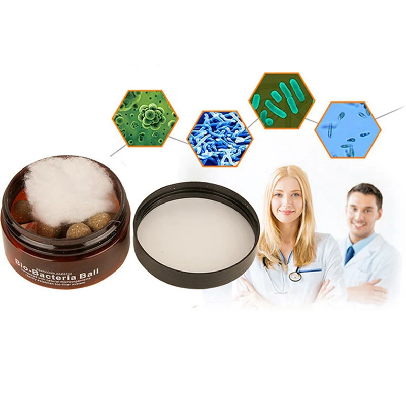 

Aquarium Nontoxic Bio-Nitrobacteria Ball for Water Treatment Fish Tank Nitrobacteria Ball Pond Cleaning Water Supplies 23/430pcs