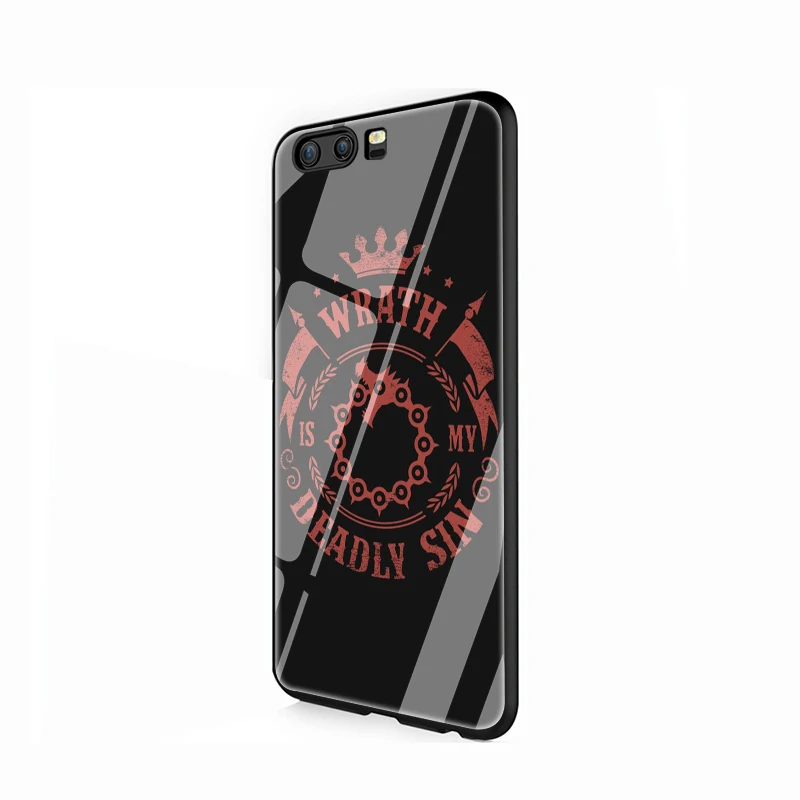Телефон EWAU seven deadly sins из закаленного стекла чехол для Huawei P10 P20 P30 Lite Pro P Smart - Цвет: G9
