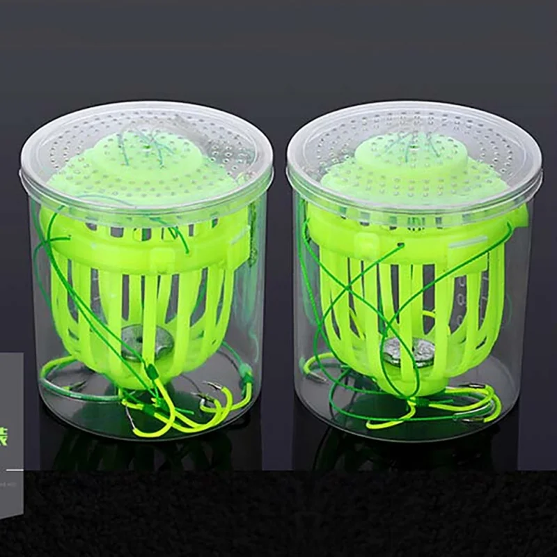 

2019 Explosion Hook Fishing Tackle Sea Box Hook Anti-hanging Bottom Bomb Hook Throws Sea Bream Fish Hook