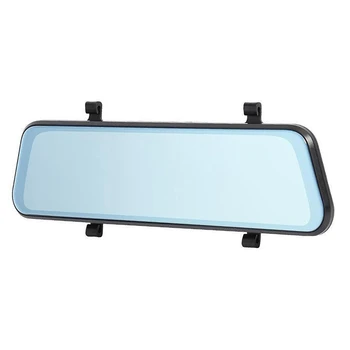

Car Dvr 10 Inch Contact Sn Video Recorder Auto Registrar Stream Mirror with RearView Camera Night Vision Dash Cam