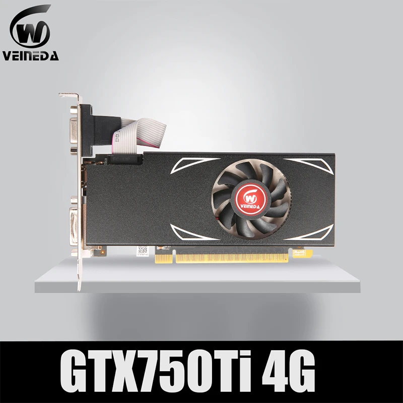 Veineda Graphics Card Gtx 750ti 4gb 128bit 5000mhz Gddr5 Video Card For Nvidia Vga Cards Stronger Than Gtx 750 Ti 2gb Graphics Cards Aliexpress