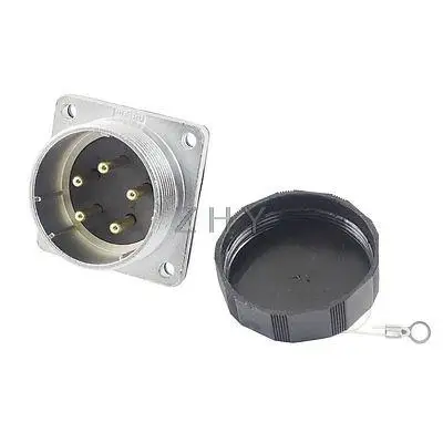 

WS40-5 Male 5 Pins Chassis Mount Aviation Connector Plug Socket