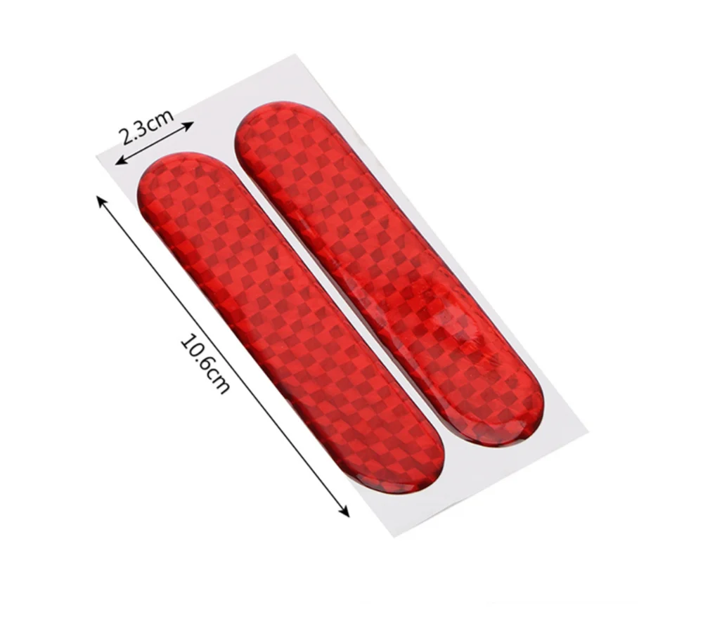 Велосипедный мотоцикл двери автомобиля анти столкновения клей светоотражающие