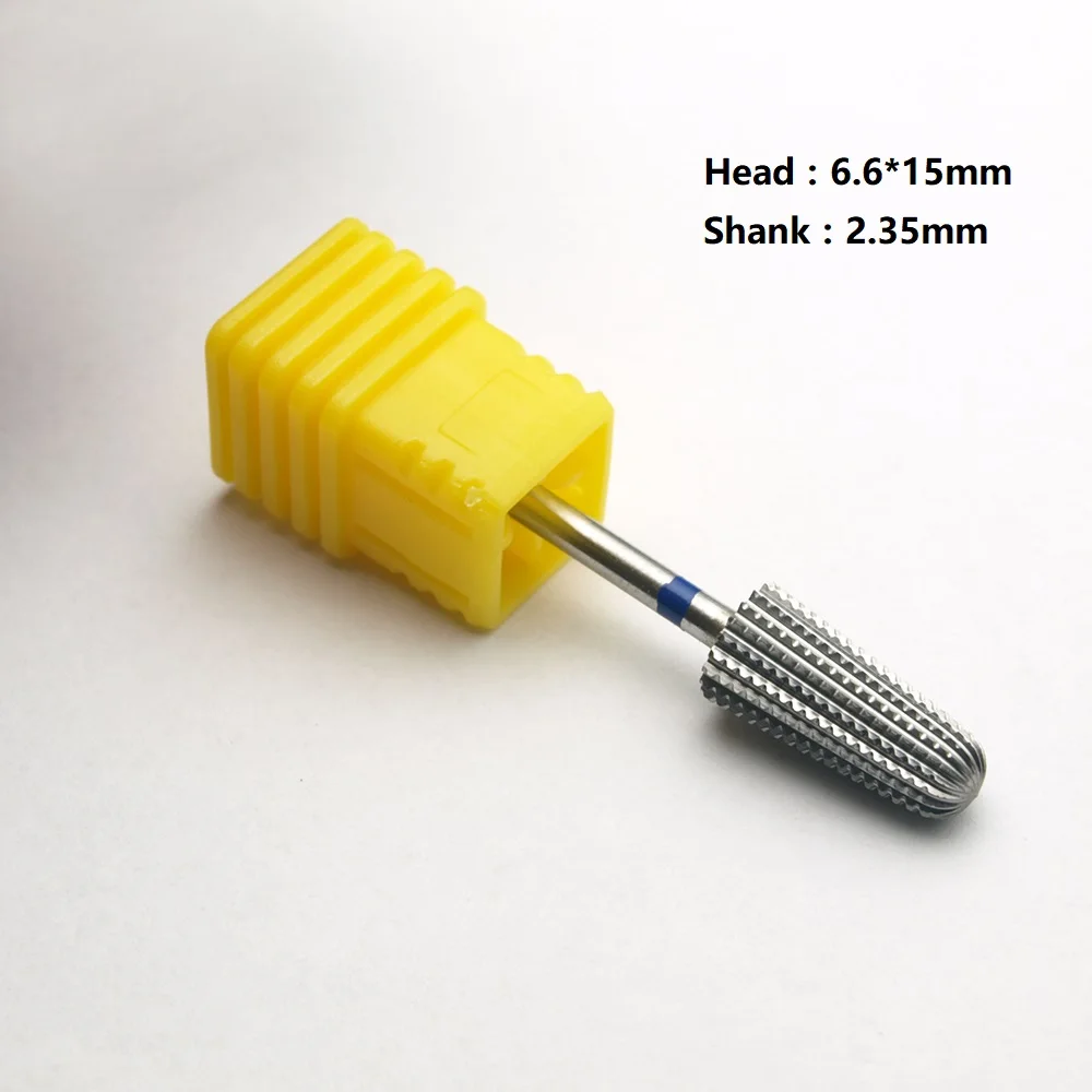 5in1 Tapered Carbide Nail Drill Bits for Manicure
