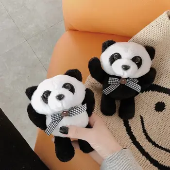 

Lovely Cute Plush Panda Stuffed Toy Protective Case Cover for Airpods 1/2