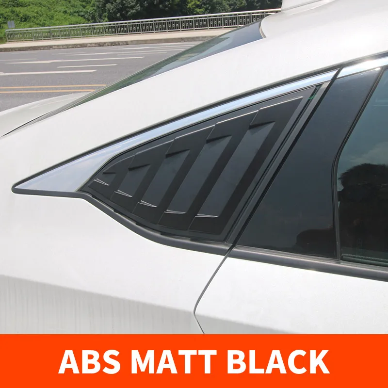Matte 2pcs Подходит для 10го Honda Accord задние шторы модифицированные крышки двигателя аксессуары для стайлинга автомобилей - Цвет: Matte 2pcs