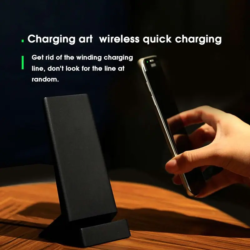 HHO-Usb зарядка Led Настольная лампа с Qi Беспроводное зарядное устройство для телефона Домашний Светильник для чтения лампы и абажуры настольные лампы