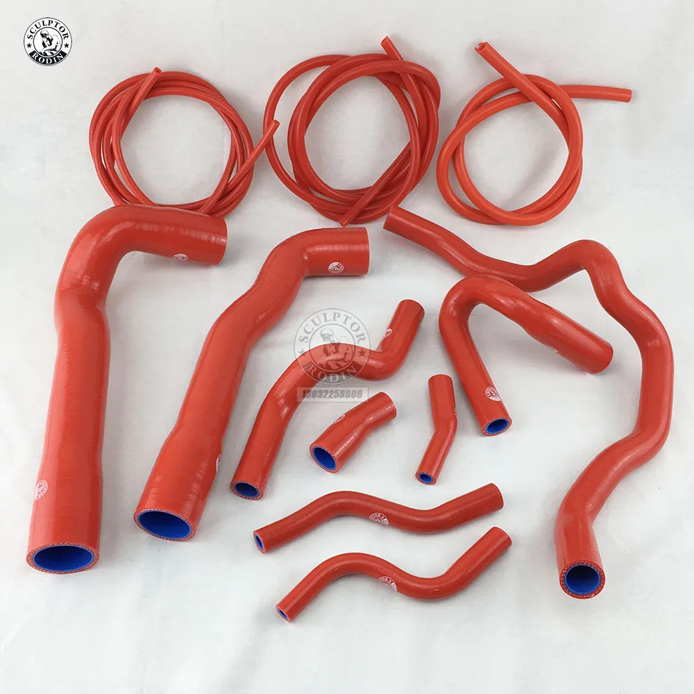 Silicone Radiator Hose Silicone Coolant Hose Kit + Vacuum Hose KitFor BMW E36 M3 325i 316i 1992~1999 (European Model) 12PCS)