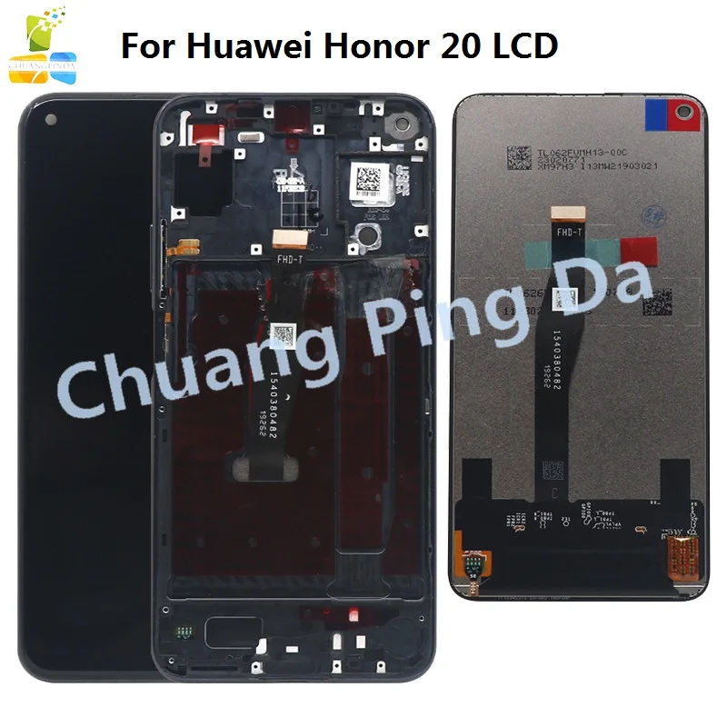 Дисплей для huawei Honor 20 YAL-L21 lcd сенсорный экран дигитайзер YAL-L41 YAL-AL10 для huawei Honor 20 Pro ЖК-экран