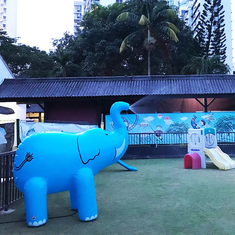 água inflável elefante ao ar livre brinquedo