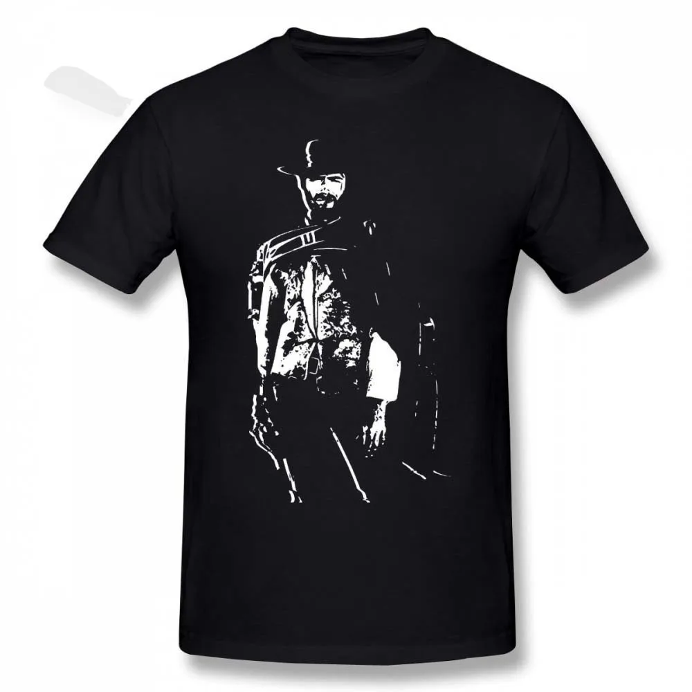

HKFZ Clint Eastwood T Shirt CLINT EASTWOOD T-Shirt Streetwear XXX Tee Shirt Short Sleeves Funny Printed Mens Cotton Tshirt