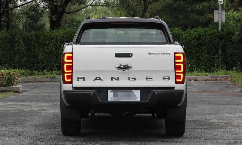 Автомобильный Стайлинг, задний фонарь для Ford Ranger T6 T7 Bt8 2012- Raptor, светодиодный задний светильник, задний фонарь, динамометрический сигнал, светодиодный задний тормоз