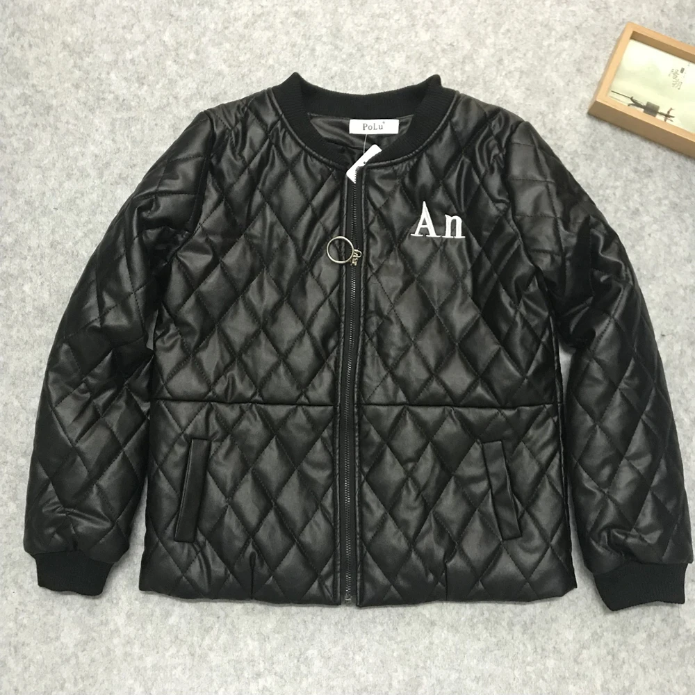 

Winter Leather Jacket Parka Female 2019 Black Motorcycle Bomber Coat Plus size Women Short PU Ladies Outerwear Autumn Clothing