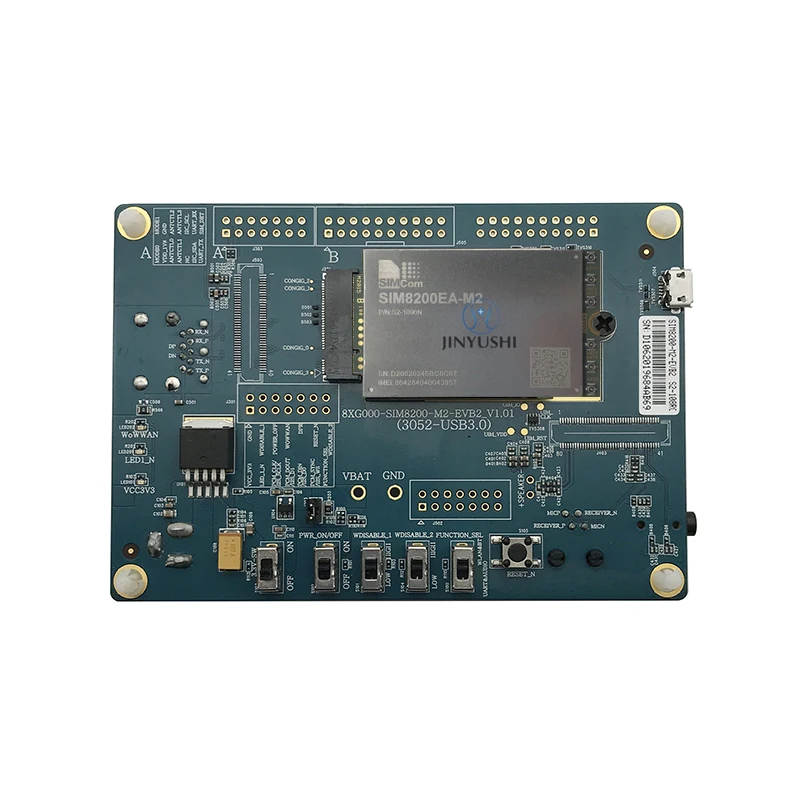 US $122.99 SIMCOM SIM8200EAM2 M2 5G Module EVB Development Board Kit NRLTEFDDLTETDDHSPA M2 R15 NSASA Sub6G