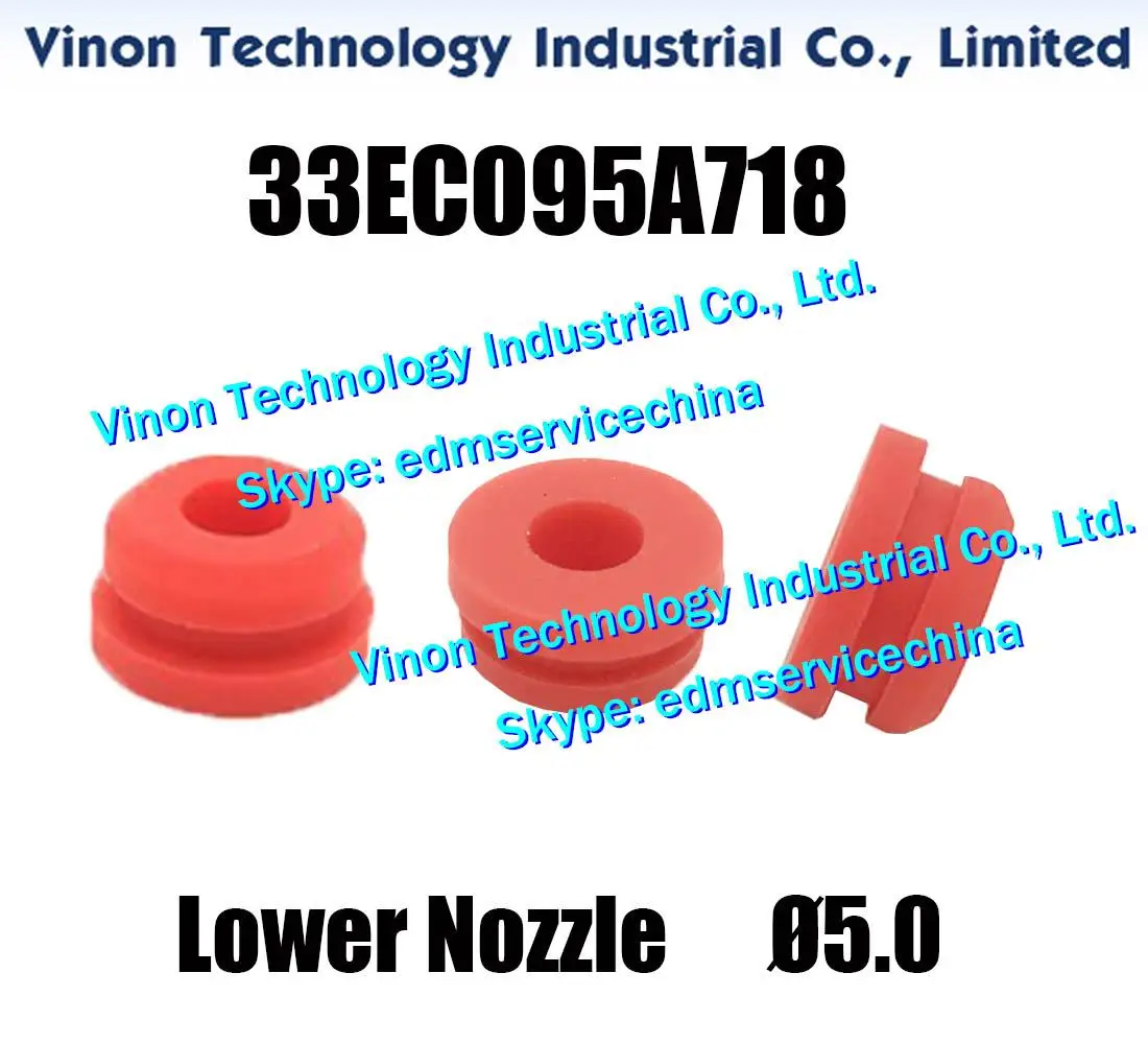 

(2 шт./партия) 33EC095A718 edm U6 Нижняя Насадка диаметром 5,0 мм для Makino U серии 33EC.095A.718 водяная насадка отверстие 5 мм Нижняя головка