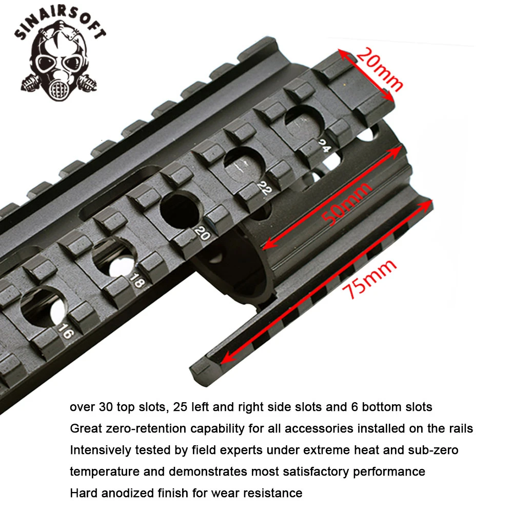 MNT-T228 Тактический Quad Rail системы для Ruger 10/22 Commando Handguard с блокировкой