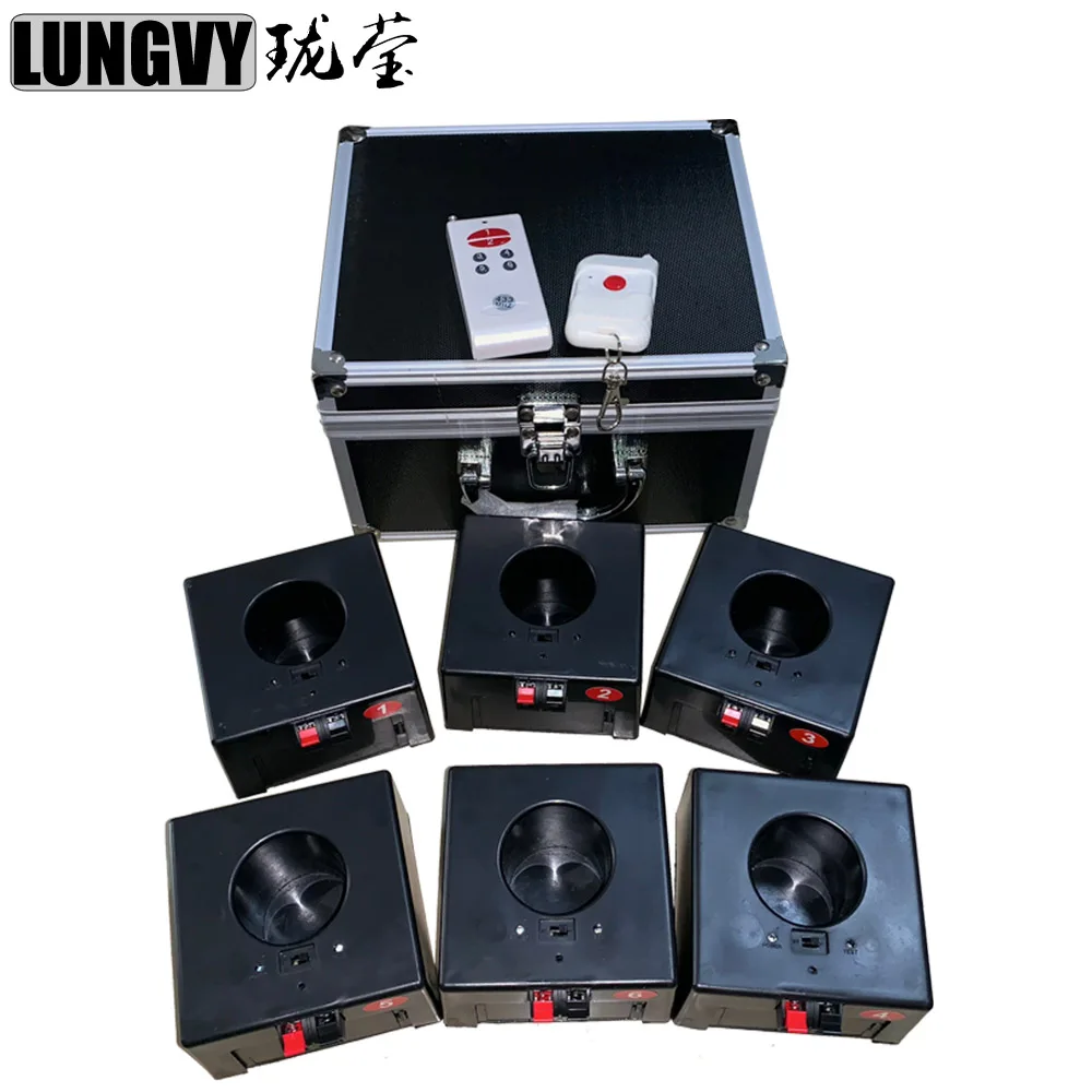 

Free Shipping D06 Remote Control 6 Channel Receiver Stage Effect Wedding Machine Fountain Fireworks Base Firing System