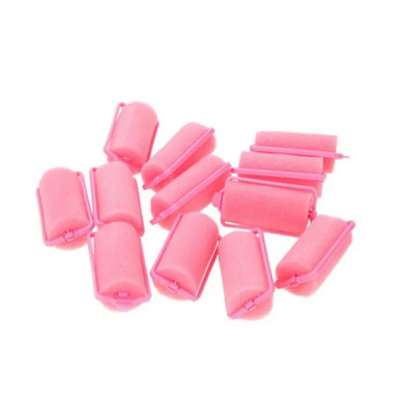 Hair Rollers Magic Sponge Foam Cushion Hair Styling Rollers Curler Curlers Spiral Curls Styling Twist Tools 12 Pcs/Set hair styling tool hair curling tools