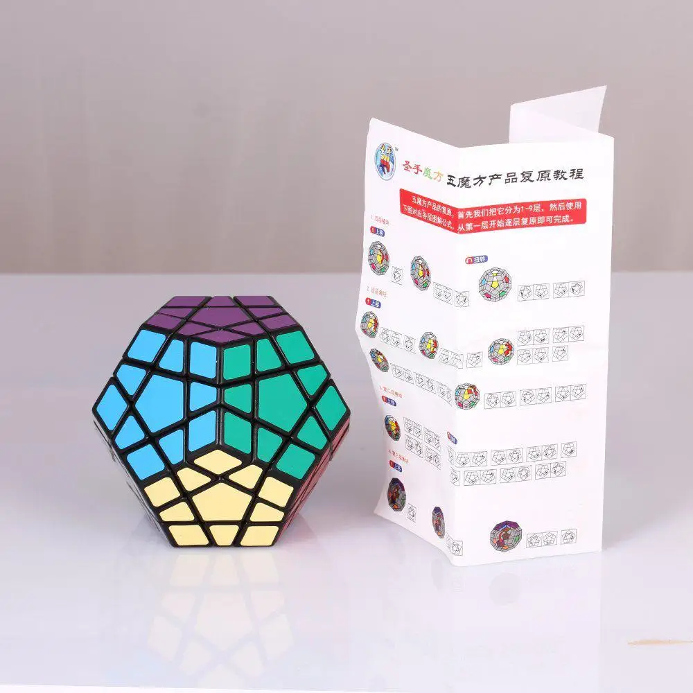 GloryStar Shengshou Megaminx головоломка магический куб скорость твисти головоломка игрушка черный