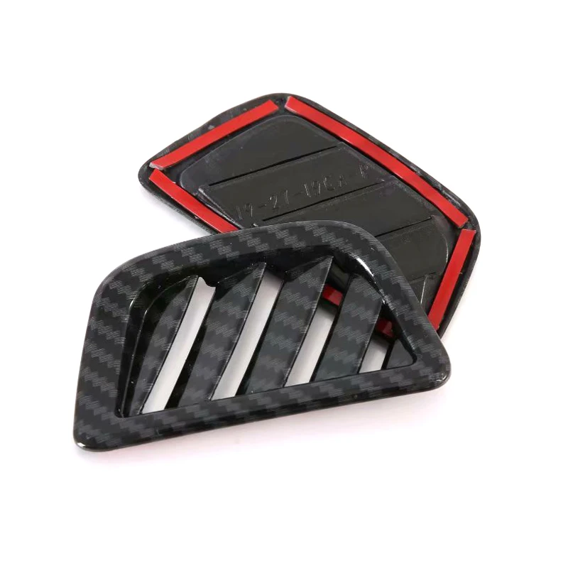 Для Range Rover Evoque(L551) АБС-пластиковый интерьерный верхний Кондиционер AC Vent Outlet Cover отделка 2 шт автостайлинг