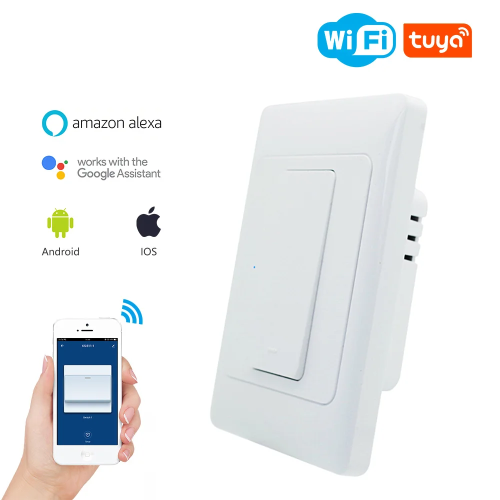 

CBE Граффити стена Smart Life APP WiFi кнопка переключения света 1/2/3 Мощность голосовой пульт дистанционного управления переключатель модуль Google Home Alexa