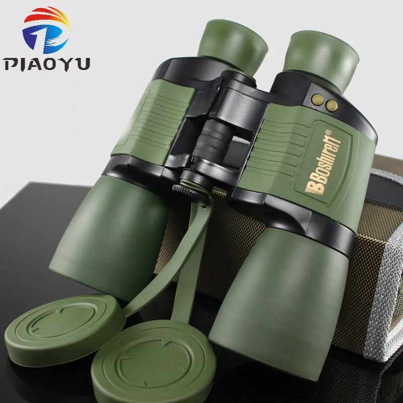 Оригинальный бинокулярный 10x50 высокомощный HD FMC телескоп светильник кой и