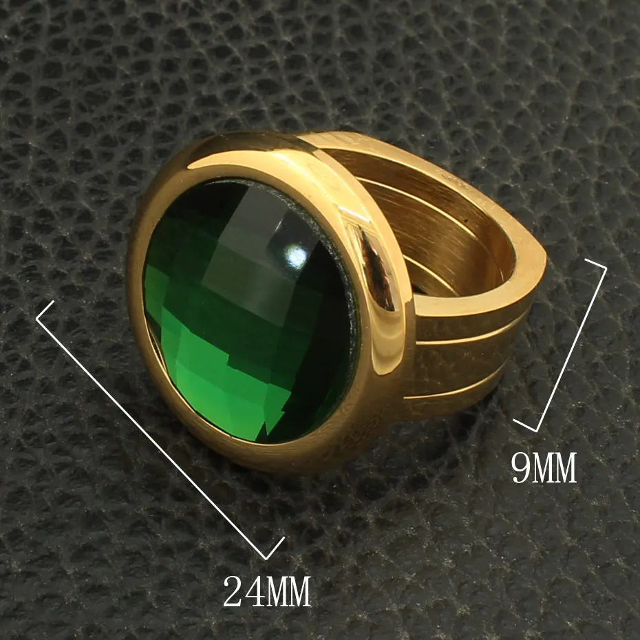Bijuterii Joyas,, новейшие модные ювелирные изделия, нержавеющая сталь, имитация жемчуга, кольца для женщин, золото, серебро, цвет RBJZABBH - Цвет основного камня: RBJZAFBI