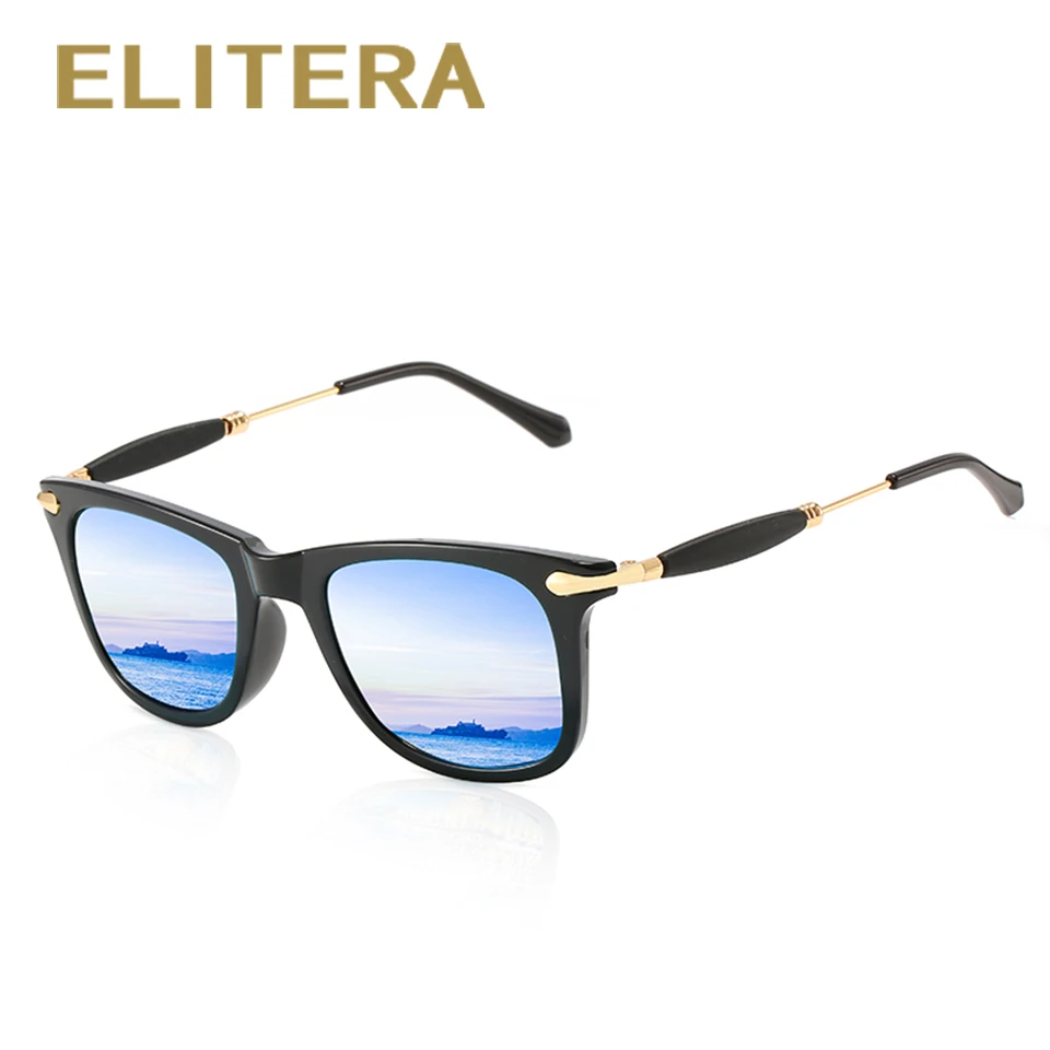 ELITERA мужские солнцезащитные очки с поляризованным покрытием Зеркальные Солнцезащитные очки Мужские Женские аксессуары для мужчин/женщин