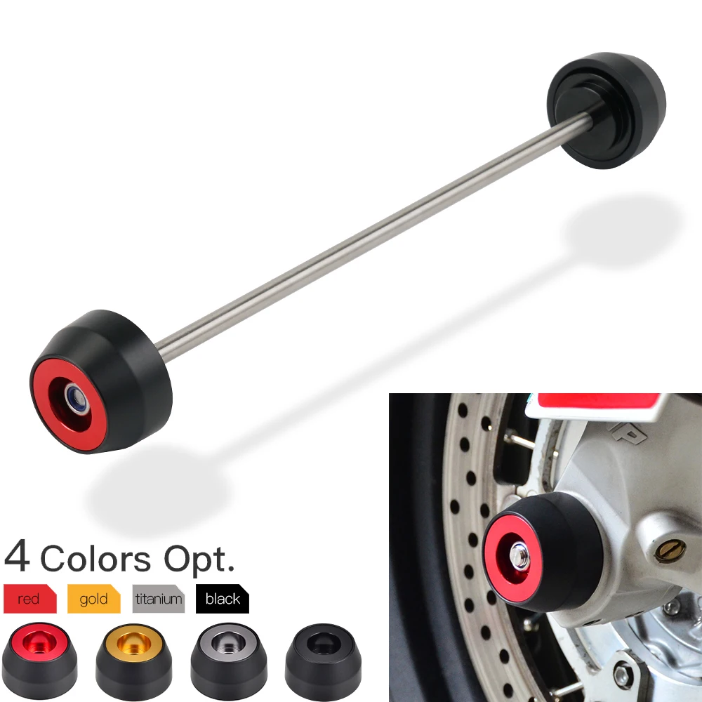 Front Wheel Axle Slider Crash Protector for Ducati Diavel 1260 S Panigale 1199 1299 899 959 V4 V2 XDiavel Streetfighter | Автомобили и