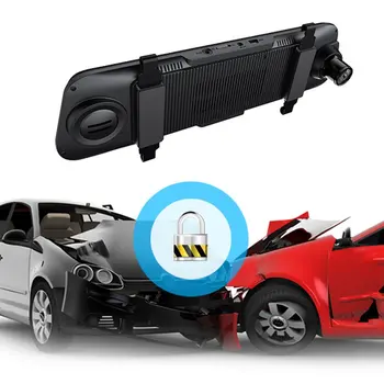 

10 Inch 2.5d Screen Streaming Media Driving Recorder Gravity Sensor Parking Monitoring Loop Video Camera