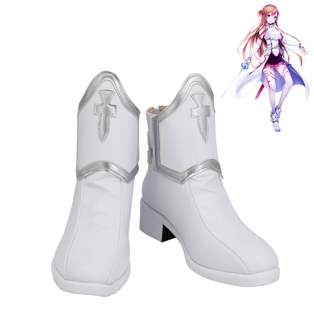 Yuuki zapatos Asuna para Cosplay, Sword Art Online, botas de mujer|zapatos|  - AliExpress